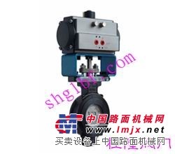 供应高性能气动对夹式美标蝶阀8600系列