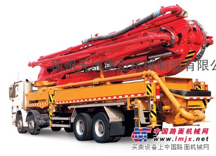 52m混凝土泵车——韩国全进技术
