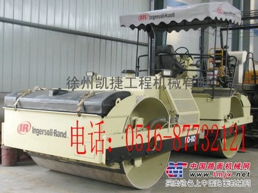 售原装进口英格索兰DD110双钢轮压路机一台 