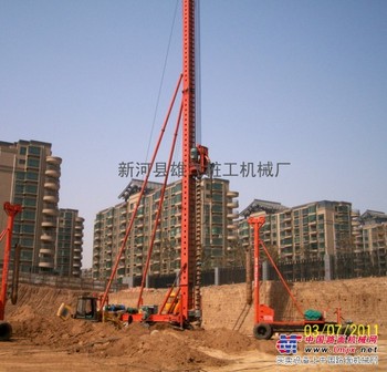 供应大理市雄飞桩工CFG28型号液压步履式桩机，可靠性高