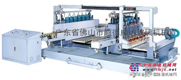供應(yīng)玻璃直線雙圓邊機-12頭