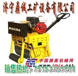 厂家生产单钢轮压路机 单轮压路机DC-18B手扶式振动压路机