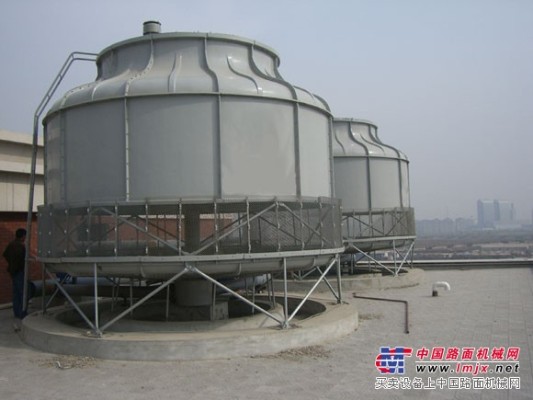 河北华强科技发开有限公司圆形冷却塔耐用、造价低、风阻小