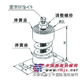 立式水泵弹簧减振器