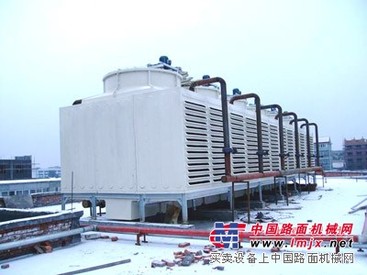 河北华强科技发开有限公司圆形冷却塔耐用、造价低、风阻小
