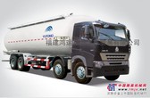 供应中国重汽HOWO-A7 42立方粉尘物料运输车