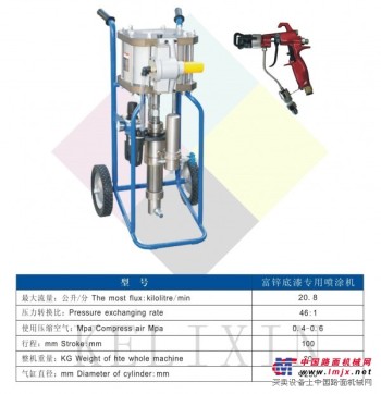 富锌漆专用喷涂机