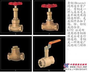 供应KITZ青铜阀门
