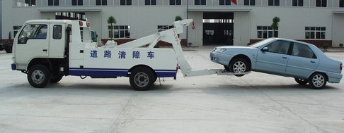 厂家东风小霸王拖吊连体清障车