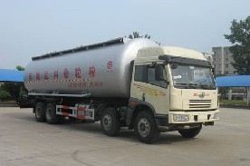 供应解放前四后八粉粒物料运输车