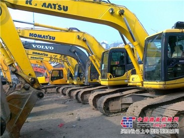 中國上海華騰二手挖掘機銷售市場 