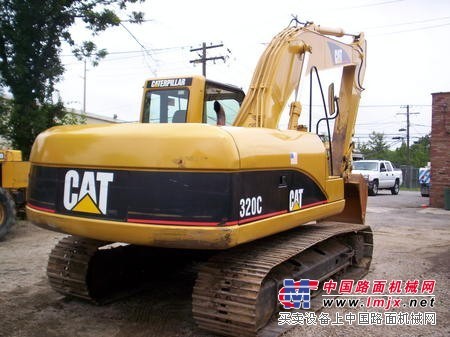 {→閑情☆逸趣←}{紹興二手挖掘機}二手CAT320C挖掘機