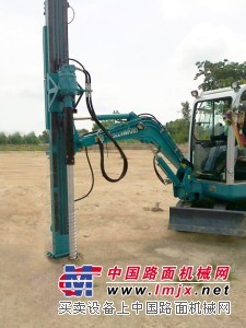 中国的螺旋地桩钻机山河智能SWDL系列螺旋地桩钻机