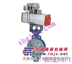 供应D673H多层次三偏心对夹式硬密封蝶阀
