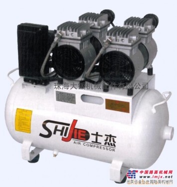 專業供應珠海空壓機：杭州士傑靜音無油空壓機SJ8515,體積小，噪音小，外型美觀，歡迎上門選購或來電查詢，珠海大鈑