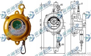 三国弹簧平衡器5-9kg|超小型号，携带方便|龙海起重