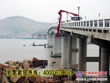 广州高空车出租，路灯维修车，桥梁检测，摄像头安装维修