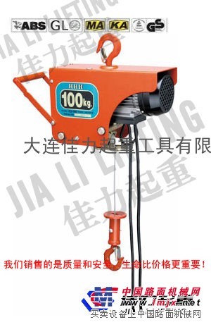 电动葫芦型号全 大连佳力