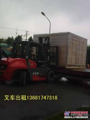 上海嘉定区黄渡镇叉车出租-货物装卸移位-16吨汽车吊出租