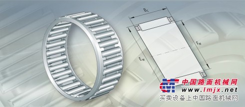 INAK12X18X12TN 滚针和保持架组件图纸