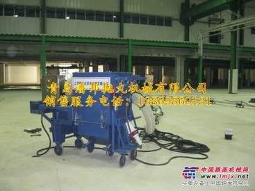桥面粗化打毛抛丸清理机 移动路面抛丸机