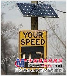 雷达测速车速反馈屏