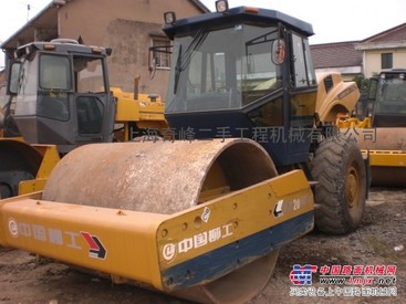  二手柳工20吨振动压路机≮#≯二手三明20吨单钢轮压路机