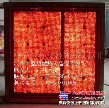 瀝青路麵熱再生紅外線輻射快速加熱修補紅外加熱牆