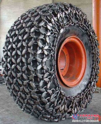 锻造轮胎保护链耐磨性强 不断裂铲车轮胎保护链防护链