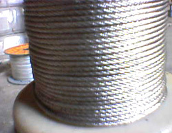现货供应SUS201,7*7—1.5mm不锈钢丝绳