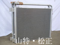 供應小鬆PC360-7液壓油散熱器，水箱，小鬆挖機配件