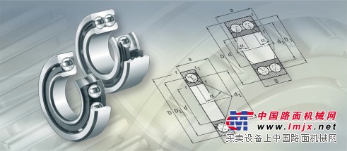 BARDEN7006AC/DT 角接触球轴承图纸