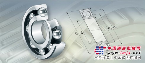 NSK6911 深沟球轴承图纸