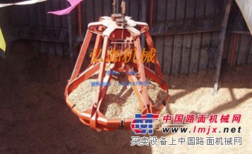 供应港口堆场专用起重机散货抓斗四索多瓣机械抓斗