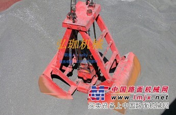供应港口堆场专用起重机附件单索落地打开机械抓斗