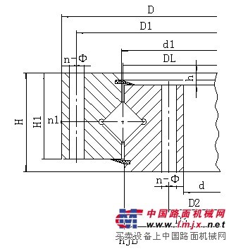 供应龙门起重机回转支承--徐州万达