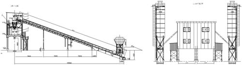 国鑫120搅拌站设备结构图