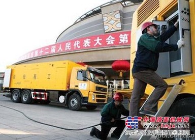 车载静音发电机出租，移动性应急发电机租赁，北京发电机出租