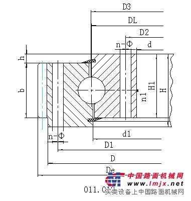 供应旋挖钻机专用回转支承