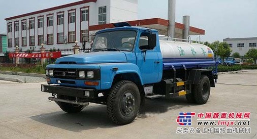 供应东风140尖头洒水车  