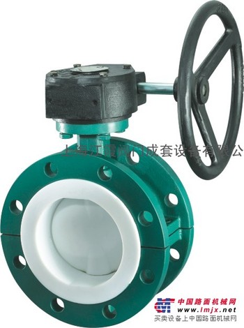 D341F4涡轮法兰衬氟蝶阀