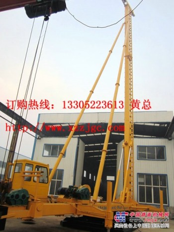 供應柴油錘打樁機徐州柴油錘打樁架價格新型步履式多用打樁機
