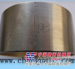非标订制开口缝为蝴蝶扣形状双金属轴承