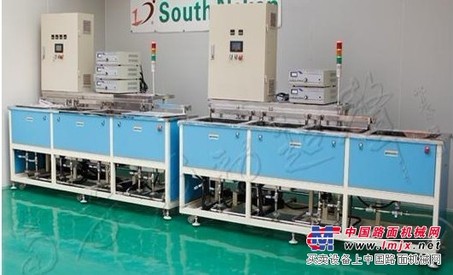 八槽半自动超声波清洗机