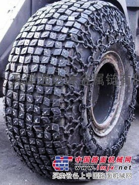 供应20#加密型轮胎保护链，钢厂专用轮胎保护链