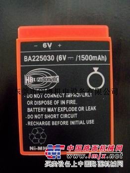 銷售上海 天津 湖州泵車遙控器電池BA225030 6V電池