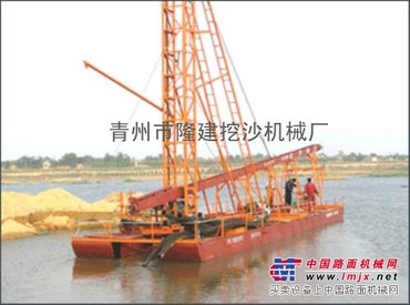 抽砂船|射吸式抽沙船|钻探式抽沙船|山东隆建机械