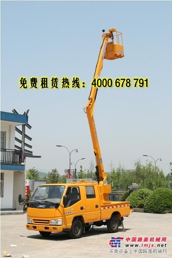 高空安装广告车，外墙清洗车出租