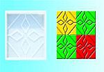 彩砖模具|彩砖道牙高速模具|腾飞塑料模具厂