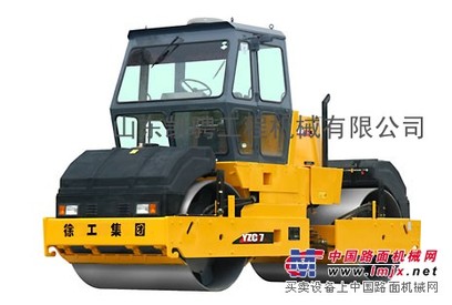 供应液压驱动双钢轮振动压路机YZC7